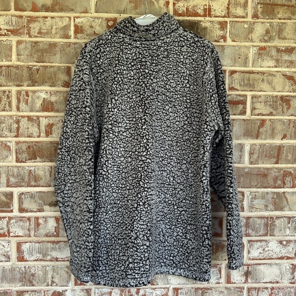 J. America Gray Zip Up Fleece Half Zip Pullover Poshmark Jacket - Picture 6 of 8
